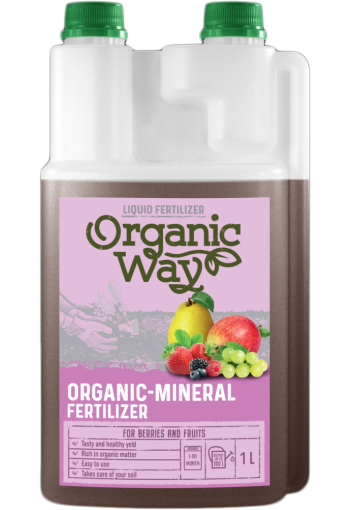 Liquid organic-mineral fertilizer for Berries and Fruits (1L)